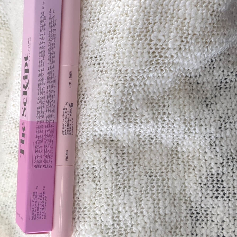 Half Caked The Script Lip Primer/Liner in AM to PM, 0.07g/0.024oz - Picture 3 of 11